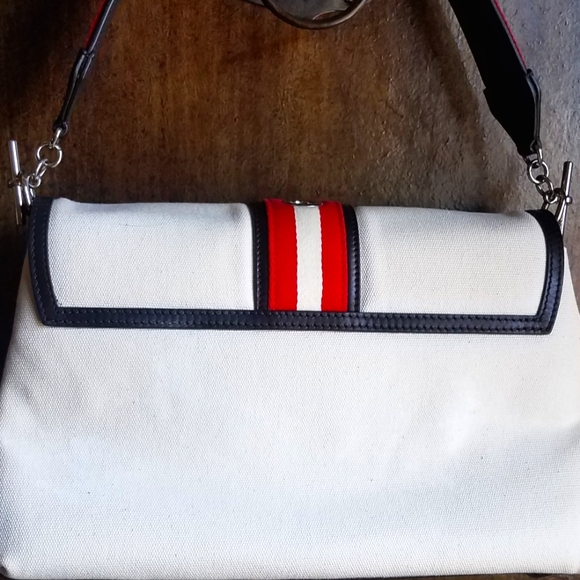 Sonia Rykiel New w/Tags. Linen Shoulder Bag - Picture 10 of 10